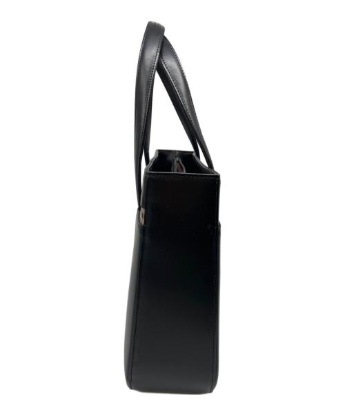 Burberry's（バーバリー）Burberry's (バーバリーズ) レザートートバッグ ブラックの古着・服飾アイテム