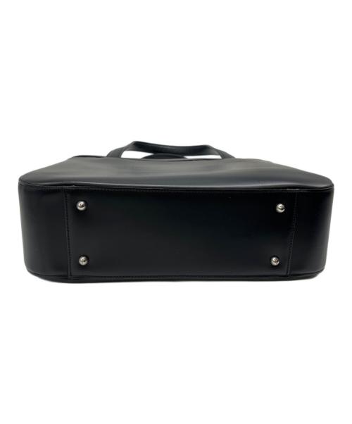 Burberry's（バーバリー）Burberry's (バーバリーズ) レザートートバッグ ブラックの古着・服飾アイテム