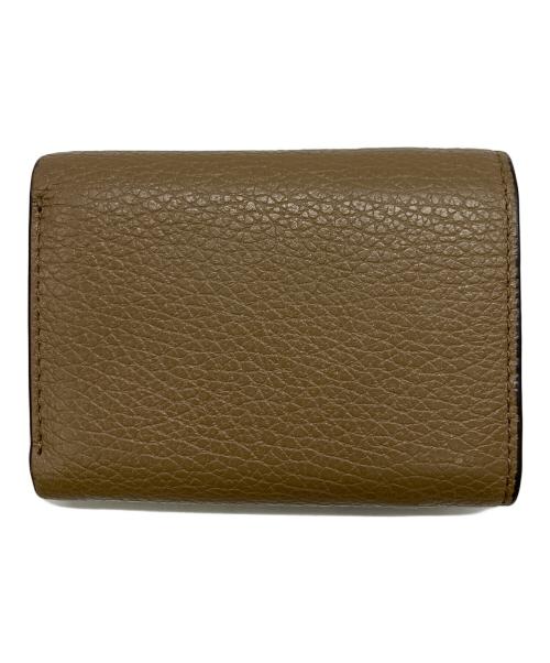 FURLA（フルラ）FURLA (フルラ) 3つ折り財布 ライトブラウンの古着・服飾アイテム