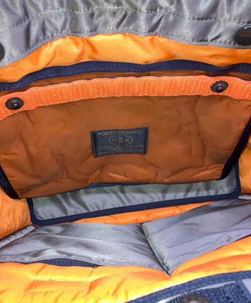 PORTER（ポーター）PORTER (ポーター) ショルダーバッグ/PX TANKER 2WAY VERTICAL TOTE BAG M オリーブの古着・服飾アイテム