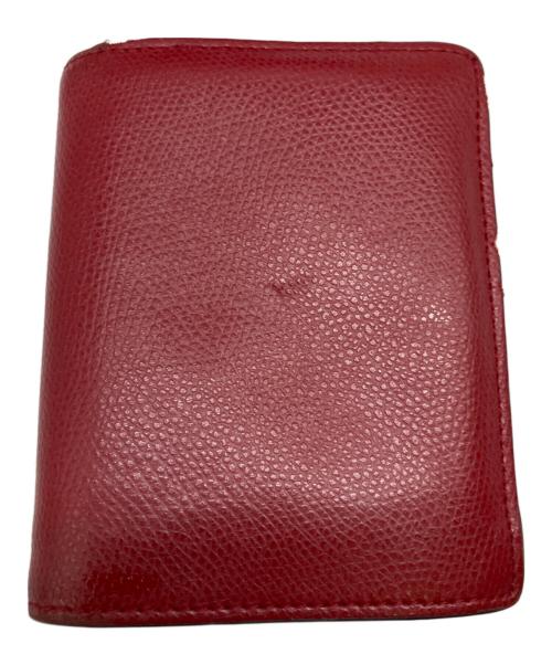 FENDI（フェンディ）FENDI (フェンディ) 2つ折り財布 レッドの古着・服飾アイテム