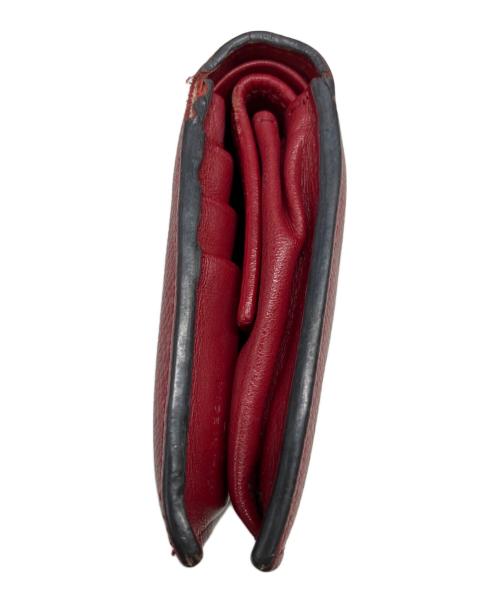 FENDI（フェンディ）FENDI (フェンディ) 2つ折り財布 レッドの古着・服飾アイテム