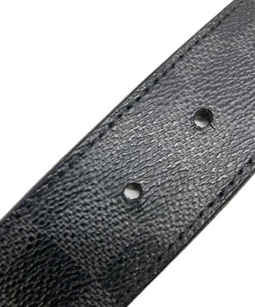 LOUIS VUITTON（ルイ ヴィトン）LOUIS VUITTON (ルイ ヴィトン) ダミエ レザーベルト ブラックの古着・服飾アイテム