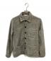 GUY ROVER（ギローバー）の古着「ジャケット/Jersey Glen Plaid Shirt」｜グレー