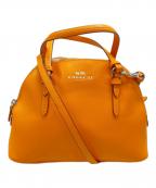 COACHコーチ）の古着「2WAYショルダーバッグ」｜オレンジ