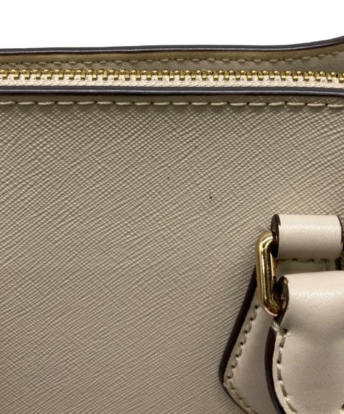 MICHAEL KORS（マイケル・コース）MICHAEL KORS (マイケル・コース) ハンドバッグ ベージュの古着・服飾アイテム