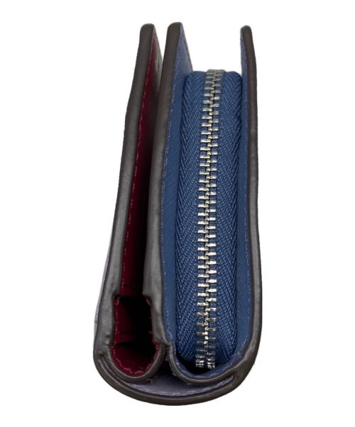 Kate Spade（ケイトスペード）Kate Spade (ケイトスペード) 財布 ブルー×レッドの古着・服飾アイテム