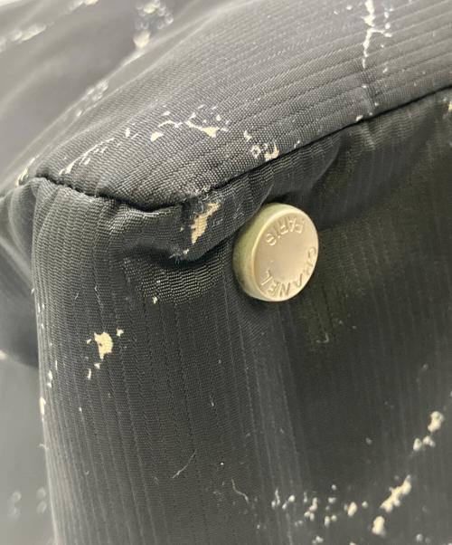 CHANEL（シャネル）CHANEL (シャネル) 旧トラベルライントートバッグ ブラックの古着・服飾アイテム