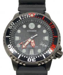 CITIZEN（シチズン）の古着「プロマスター MARVER スパイダーマン マイルズ・モラレスモデル」｜ブラック