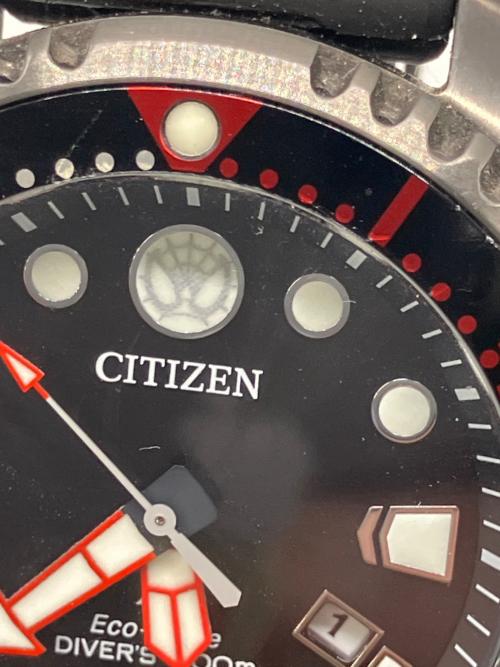 CITIZEN（シチズン）CITIZEN (シチズン) プロマスター MARVER スパイダーマン マイルズ・モラレスモデル ブラックの古着・服飾アイテム