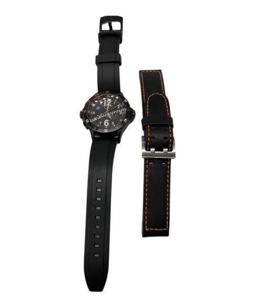 HAMILTON（ハミルトン）HAMILTON (ハミルトン) 腕時計/カーキ エアクロノ ブラックの古着・服飾アイテム