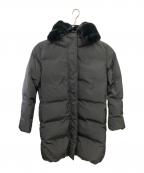 INEDイネド）の古着「ダウンコート」｜ブラック