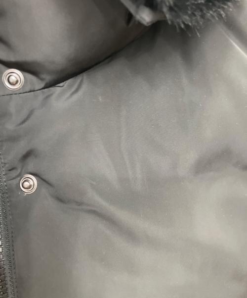 INED（イネド）INED (イネド) ダウンコート ブラック サイズ:13号の古着・服飾アイテム