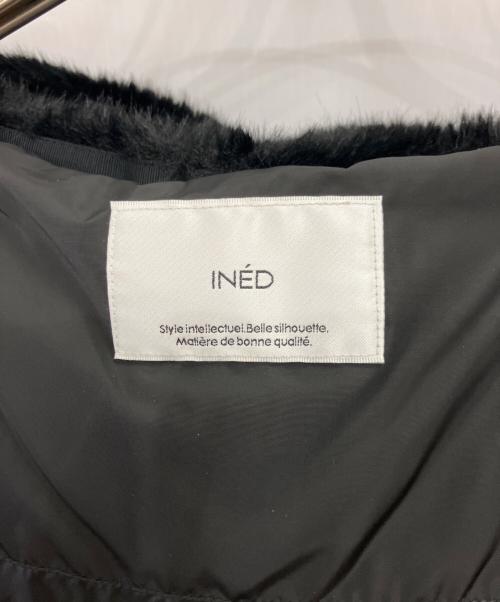 INED（イネド）INED (イネド) ダウンコート ブラック サイズ:13号の古着・服飾アイテム