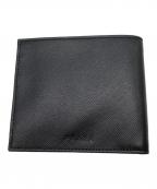 PRADAプラダ）の古着「2つ折り財布」｜ブラック