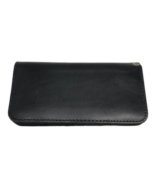 htc（エイチティーシー）htc (エイチティーシー) レザーロングウォレット ブラックの古着・服飾アイテム