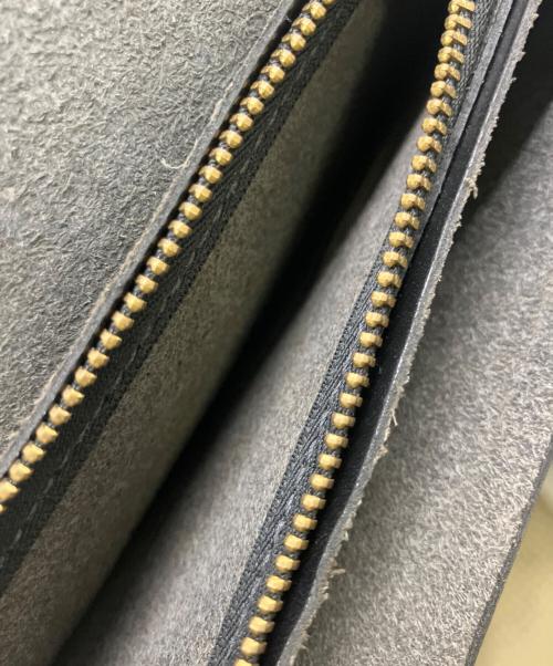 htc（エイチティーシー）htc (エイチティーシー) レザーロングウォレット ブラックの古着・服飾アイテム