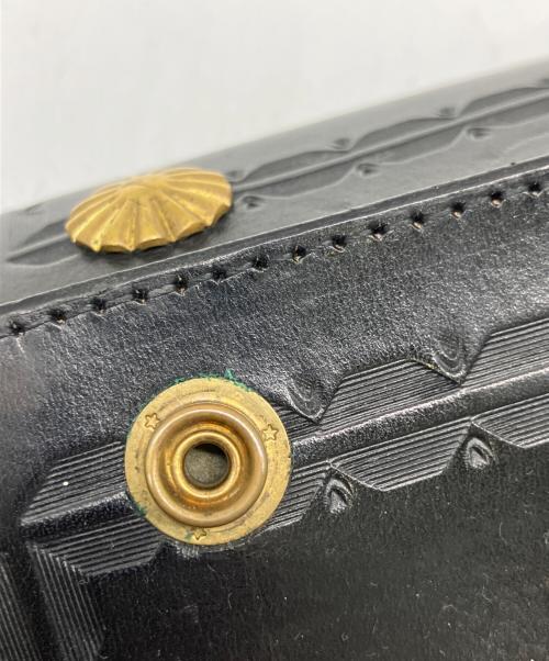 CALEE（キャリー）CALEE (キャリー) トラッカーウォレット ブラックの古着・服飾アイテム