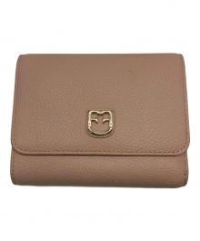 FURLA（フルラ）の古着「3つ折り財布」｜ライトピンク