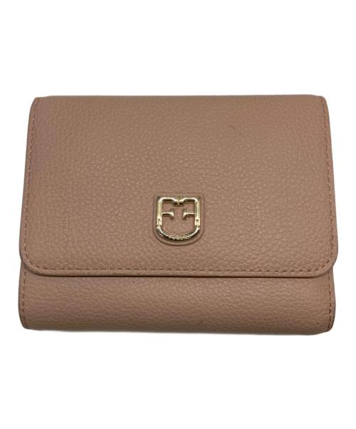 FURLA（フルラ）FURLA (フルラ) 3つ折り財布 ライトピンクの古着・服飾アイテム