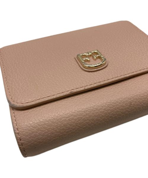 FURLA（フルラ）FURLA (フルラ) 3つ折り財布 ライトピンクの古着・服飾アイテム