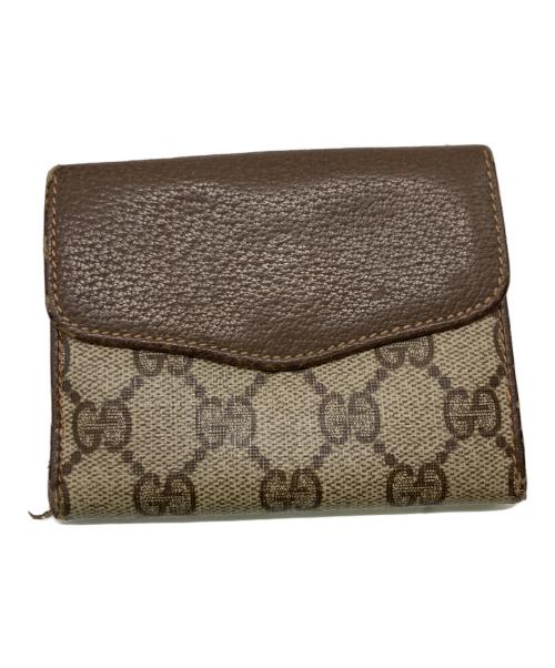 GUCCI（グッチ）GUCCI (グッチ) 財布 ブラウンの古着・服飾アイテム