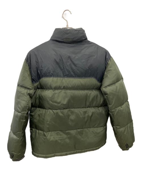 POLO RALPH LAUREN（ポロ・ラルフローレン）POLO RALPH LAUREN (ポロ・ラルフローレン) ダウンジャケット グリーン×ブラック サイズ:XLの古着・服飾アイテム