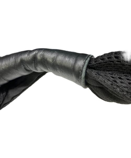 MM6 Maison Margiela（エムエムシックスメゾンマルジェラ）MM6 Maison Margiela (エムエムシックスメゾンマルジェラ) ジャパニーズメッシュバッグ ブラックの古着・服飾アイテム