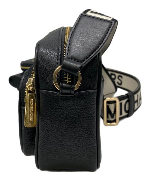 MICHAEL KORS（マイケル・コース）MICHAEL KORS (マイケル・コース) ショルダーバッグ ブラック×ホワイトの古着・服飾アイテム