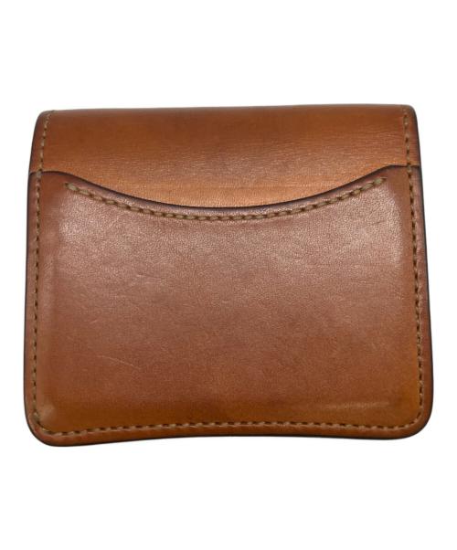 WILDSWANS（ワイルドスワンズ）WILDSWANS (ワイルドスワンズ) 2つ折り財布/PALM V2 ブラウンの古着・服飾アイテム