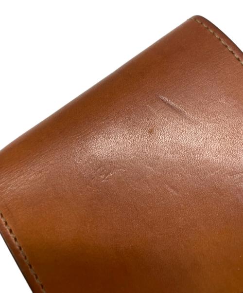 WILDSWANS（ワイルドスワンズ）WILDSWANS (ワイルドスワンズ) 2つ折り財布/PALM V2 ブラウンの古着・服飾アイテム