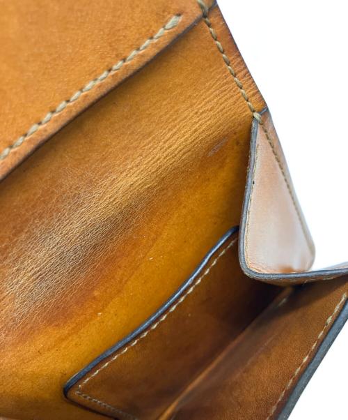 WILDSWANS（ワイルドスワンズ）WILDSWANS (ワイルドスワンズ) 2つ折り財布/PALM V2 ブラウンの古着・服飾アイテム