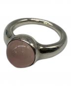 Georg Jensenジョージジェンセン）の古着「シルバーリング」｜ピンク