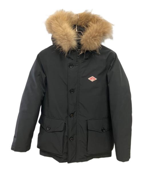 DANTON（ダントン）DANTON (ダントン) ファー付きダウンジャケット ブラック サイズ:38の古着・服飾アイテム
