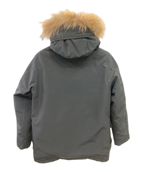 DANTON（ダントン）DANTON (ダントン) ファー付きダウンジャケット ブラック サイズ:38の古着・服飾アイテム