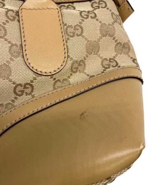 GUCCI（グッチ）GUCCI (グッチ) ハンドバッグ ベージュの古着・服飾アイテム