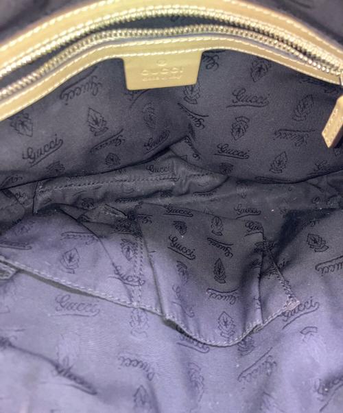 GUCCI（グッチ）GUCCI (グッチ) ハンドバッグ ベージュの古着・服飾アイテム
