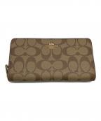 COACHコーチ）の古着「長財布」｜ブラウン