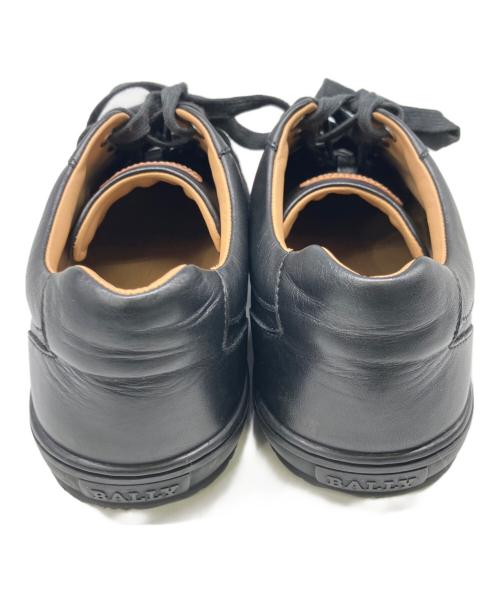 BALLY（バリー）BALLY (バリー) レザースニーカー ブラック サイズ:26.5cmの古着・服飾アイテム