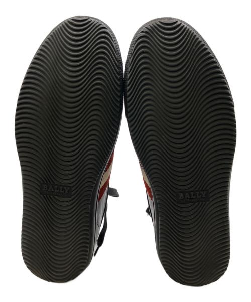 BALLY（バリー）BALLY (バリー) レザースニーカー ブラック サイズ:26.5cmの古着・服飾アイテム
