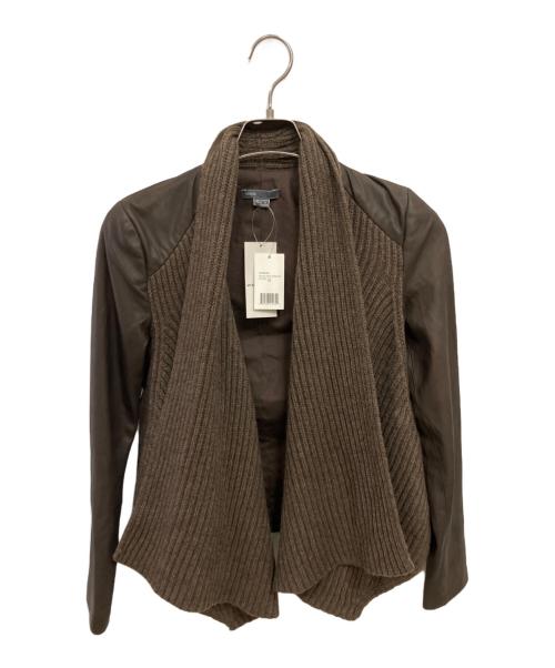 VINCE（ヴィンス）VINCE (ヴィンス) ジャケット ブラウン サイズ:ｘｓの古着・服飾アイテム