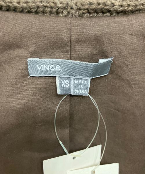 VINCE（ヴィンス）VINCE (ヴィンス) ジャケット ブラウン サイズ:ｘｓの古着・服飾アイテム