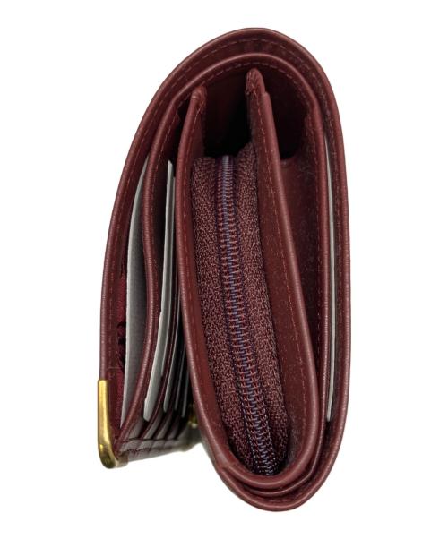 Cartier（カルティエ）Cartier (カルティエ) 2つ折り財布 レッドの古着・服飾アイテム