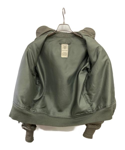 ALPHA（アルファ）ALPHA (アルファ) CWU-36P フライトジャケット 民生モデル／CWU-36P FLIGHT JACKET CIVILIAN MODEL オリーブ サイズ:Mの古着・服飾アイテム