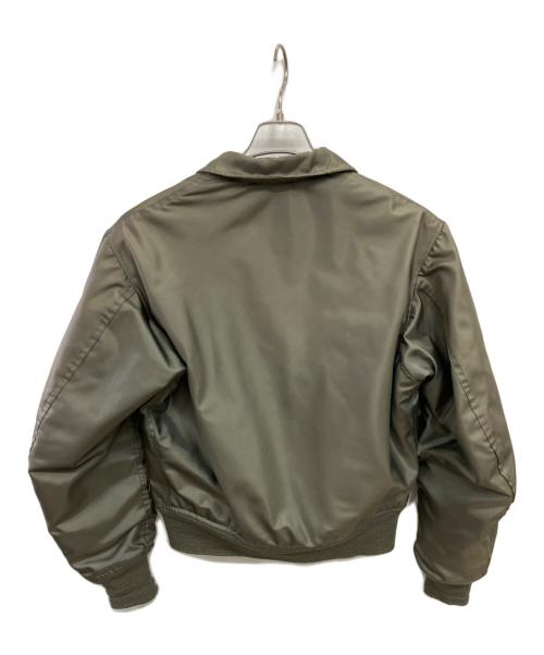 ALPHA（アルファ）ALPHA (アルファ) CWU-36P フライトジャケット 民生モデル／CWU-36P FLIGHT JACKET CIVILIAN MODEL オリーブ サイズ:Mの古着・服飾アイテム