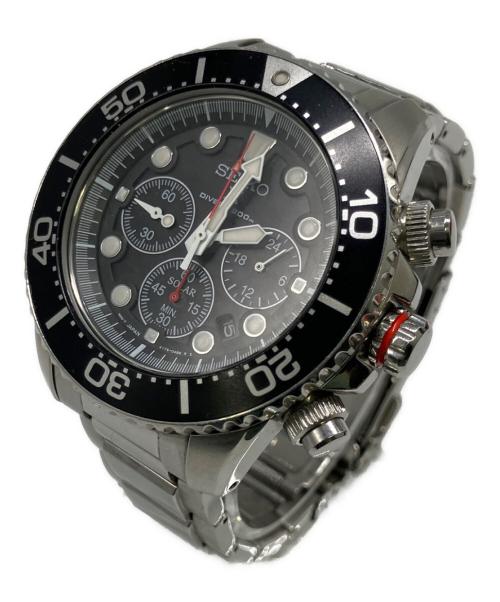 SEIKO（セイコー）SEIKO (セイコー) クロノグラフ ブラックの古着・服飾アイテム