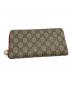 GUCCI (グッチ) 長財布 ブラウン：23000円