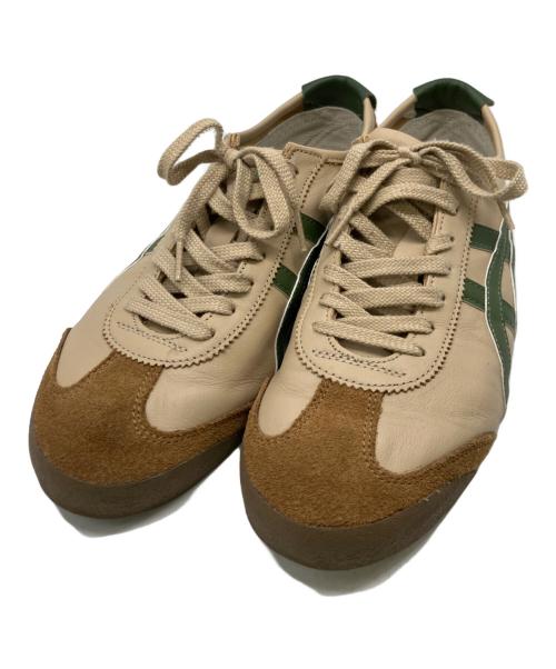 Onitsuka Tiger（オニツカタイガー）Onitsuka Tiger (オニツカタイガー) スニーカー ブラウン×グリーン サイズ:27.5cmの古着・服飾アイテム