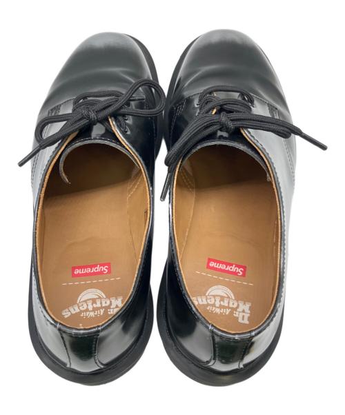 Dr.Martens（ドクターマーチン）Dr.Martens (ドクターマーチン) SUPREME (シュプリーム) レザーシューズ ブラック サイズ:28.5cmの古着・服飾アイテム