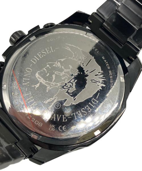 DIESEL（ディーゼル）DIESEL (ディーゼル) クロノグラフ ブラックの古着・服飾アイテム